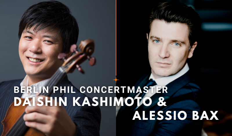 Berlin Phil Concertmaster Daishin Kashimoto & Alessio Bax